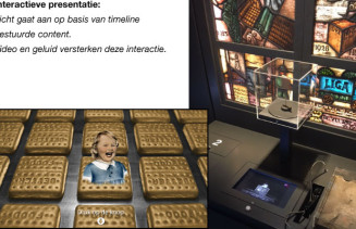 Tongerlo museum interactieve media Pre-Pare, touchscreen, mediaplayer, BrightSign, push button, sensor