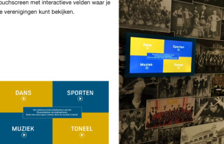 Tongerlo museum interactieve media Pre-Pare, touchscreen, mediaplayer, BrightSign, push button, sensor